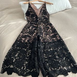 Dress the Population Lace Jumpsuit